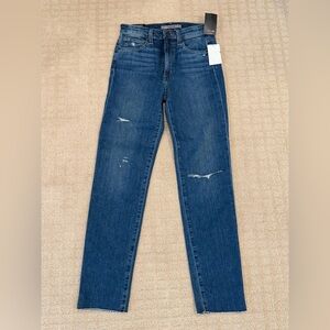 Joe's Jeans High Rise Straight Ankle Jeans